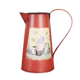 Pastoral Flower Vase/ Rustic Metal Small Tin Blucket Vases/ Best Gift  S(D0101H5VU5V)